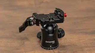 iFootage Komodo M30 Ball Head: Works with Arca Swiss & Manfrotto 501 Quick Release Plates!