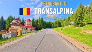 Scenic Drive in Romania🇹🇩From Petroșani to Transalpina Road in June 2025 Through Mountain Landscapes