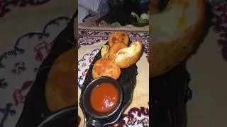 2/30 days of ramzan ￼ series😋😝 //cheesy potato balls ￼￼#kaberikikitchen #food #shortvideo#youtube