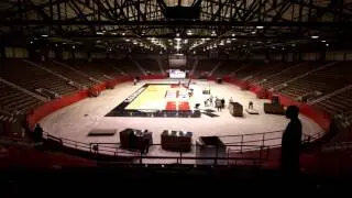 CAJUNDOME crew transforms Blackham Coliseum