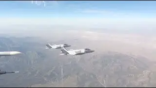 65th Aggressor F-35A and F-15E Inflight Formation