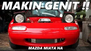 AKHIRNYA MAZDA MIATA KAMI MULAI MENGASPAL