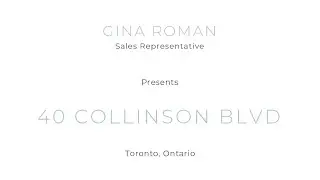 40 Collinson Blvd | Clanton Park | Toronto