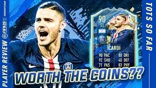 FIFA 20 TOTS ICARDI 90 PLAYER REVIEW | 