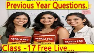 Free PYQ Live...| Class 17| LDC | LGS