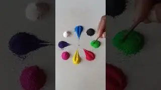 simple Rangoli, satisfying rangoli, Easy rangsatisfying #asmroli, Tricks and tips,ASMR#rangoli