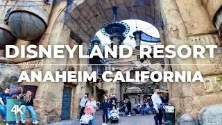 Disneyland Resort Anaheim California USA Walking Tour | Top 3 Rides | 4K | ETV Walking Tour