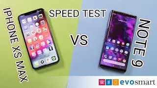 iPhone XS Max VS Galaxy Note 9 Speedtest & Benchmark