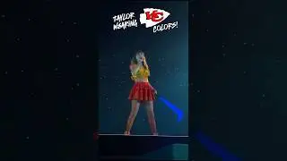 Taylor Wearing Chiefs Colours! #taylorswift #theerastour #erastour #endofanera #kansascitychiefs