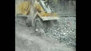 T1255III Terrain Leveler Surface Excavation Machine in Limestone