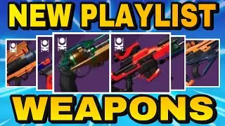 NEW Destiny 2 Season Of The Chosen Strike, Crucible, AND Gambit WEAPONS! - ENERGY 120 HANDCANNON!