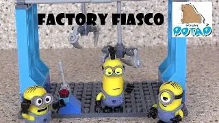 Factory Fiasco! Mega Bloks Миньоны Мультик. Игрушки для Мальчиков. Игры для Детей. Видео для Детей