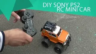 How to make a car with the Sony PS2 joystick remote control