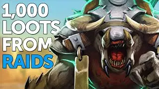 1,000 Loots From Raids - RuneScape Loot Video