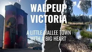 Walpeup's Art Silo tribute to local Soldier and more!