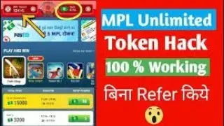 Mpl game unlimited  token hack trick