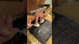 How to make sushi at home tutorial #sushi #food #love #mom #jumma #tutorial