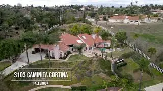 CURB360 San Diego Real Estate Video  | Amy Kreul | 3103 Caminita Cortina, Fallbrook