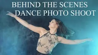 Behind the Scenes Dancer Photo shoot small studio space Dancers in a Dream photography project