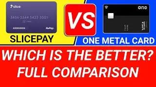 One Card Credit card vs Slice Pay credit card | Review | slicepay | one metal credit card