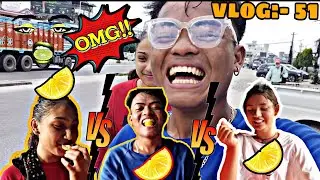 lemon challenge without expression video 😂😂 || #theabii