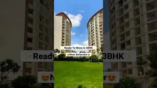 🔥Ready To Move 3BHK🔥 1.5Cr Call 9886890004. #flatsinbangalore #flatsforsale #realestate #bangalore