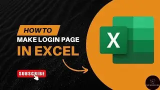 How to Make a Login Page in Excel Using VBA | Step-by-Step Tutorial | App hacks HQ |@app_hacks_hq