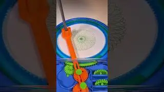 Lower hole, big impact &ndash; Spirograph in the speed test! #shorts #loopart #spirograph