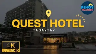 The newest hotel in Tagaytay City | Quest Hotel Rainy Tour