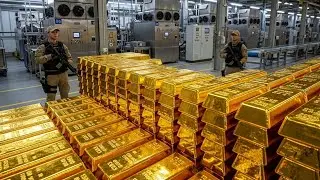 Inside the Gold Bar Factory: From Raw Ore to Luxury Gold Bars | Billion-Dollar Gold Industry