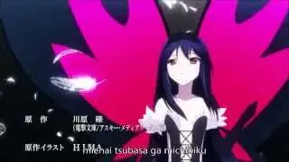 Accel World OP 2[Burst the Gravity] with lyrics