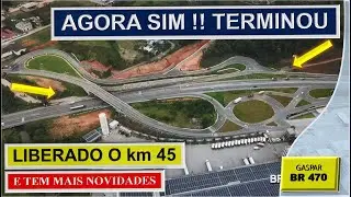Liberação em dose dupla na duplicação da BR 470 no trecho entre Gaspar e Blumenau 🚧 🚧 🚧