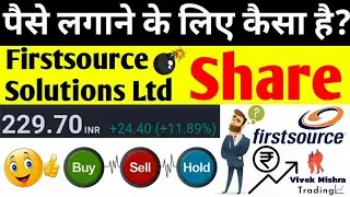 Firstsource Solutions Ltd Share Price Analysis Chart View Financial Condition Shareholdings NSE: FSL