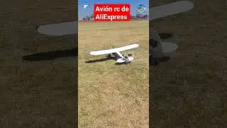 Avion rc el&eacute;ctrico de AliExpress #avionesrc #radiocontrol #Aliexpress #shorts