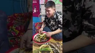 今天二月二龙抬头，我也吃个大猪头，就是没有肉～ #剩饭剩菜 #记录真实生活 #记录真实的农村生活 #记录东北农村生活