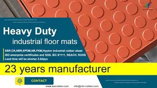 Heavy duty industrial floor mats studded rubber tiles 4x6&rsquo;