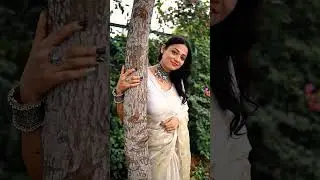 Outdoor Saree shoot || YouTube Shorts