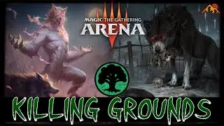 HUNGRY LIKE THE WOLF | MTG Arena - Mono Green Wolves Midrange Stompy Counters Trample Standard