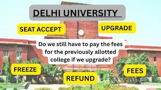 DU CSAS 2025:Freeze vs Upgrade,Fee Payment & Preference Reshuffle Explained#delhiuniversity#csas2025