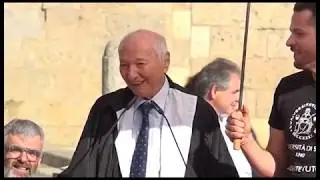 Laurea honoris causa a Piero Angela - Piazza del Campo