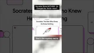 Socrates Wrote NOTHING Yet Changed the World&mdash;How ! #personaldevelopment #focus #howtocontrolyourmind