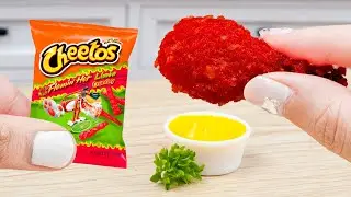 How To Cooking HOT CHEETOS FRIED OCTOPUS
