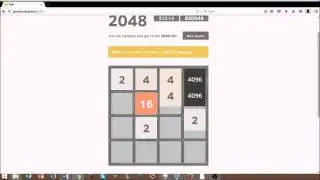 2048 AI completing game, Scores 743,216