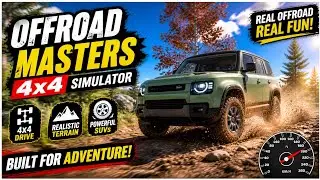 Realistic Offroad Experiences: Defender 4x4 Simulator Gameplay 🔥 | ABSGames4U 