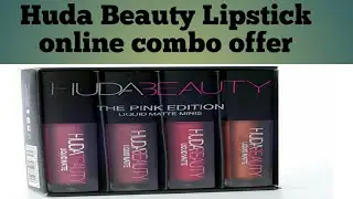 Huda Beauty liquid lipsticks online shopping| Amazon online Lipstick shipping
