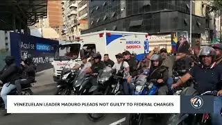 Venezuelan leader Maduro pleads not guilty to federal charges