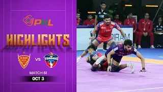 Pro Kabaddi Highlights: #DabangDelhiKC vs #UPYoddhas | October 3 | PKL Season 12