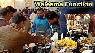 Pakistani Wedding Video | Waleema Highlights | Pakistani Traditional Waleema | Saad Marquee Gujrat