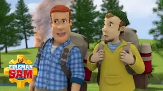 Fire on the Camp Trip! | Fireman Sam Official | Cartoons for Kids