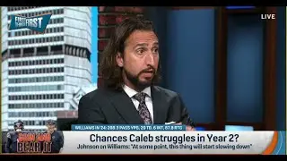 FIRST THINGS FIRST | Nick Wright SHOCKS, If Caleb Williams STRUGGLES He's NOT The QB For The Bears
